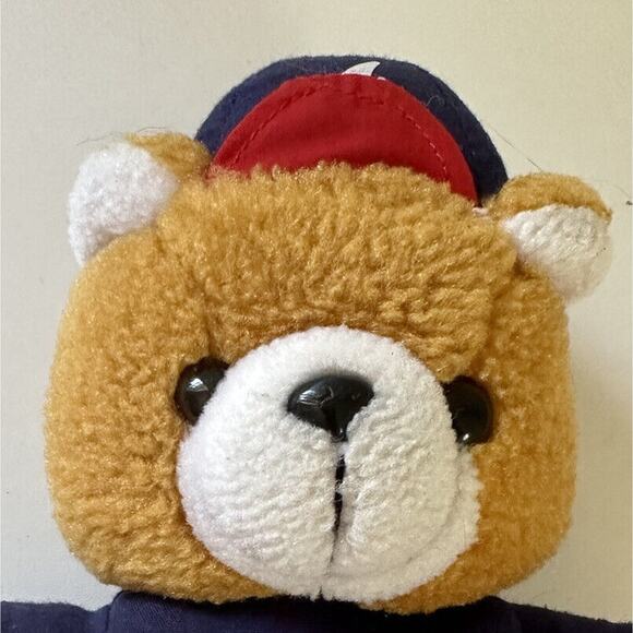 Vintage MLB Atlanta Braves 12" Plush Teddy Bear Play By Play - Picture 3 of 5